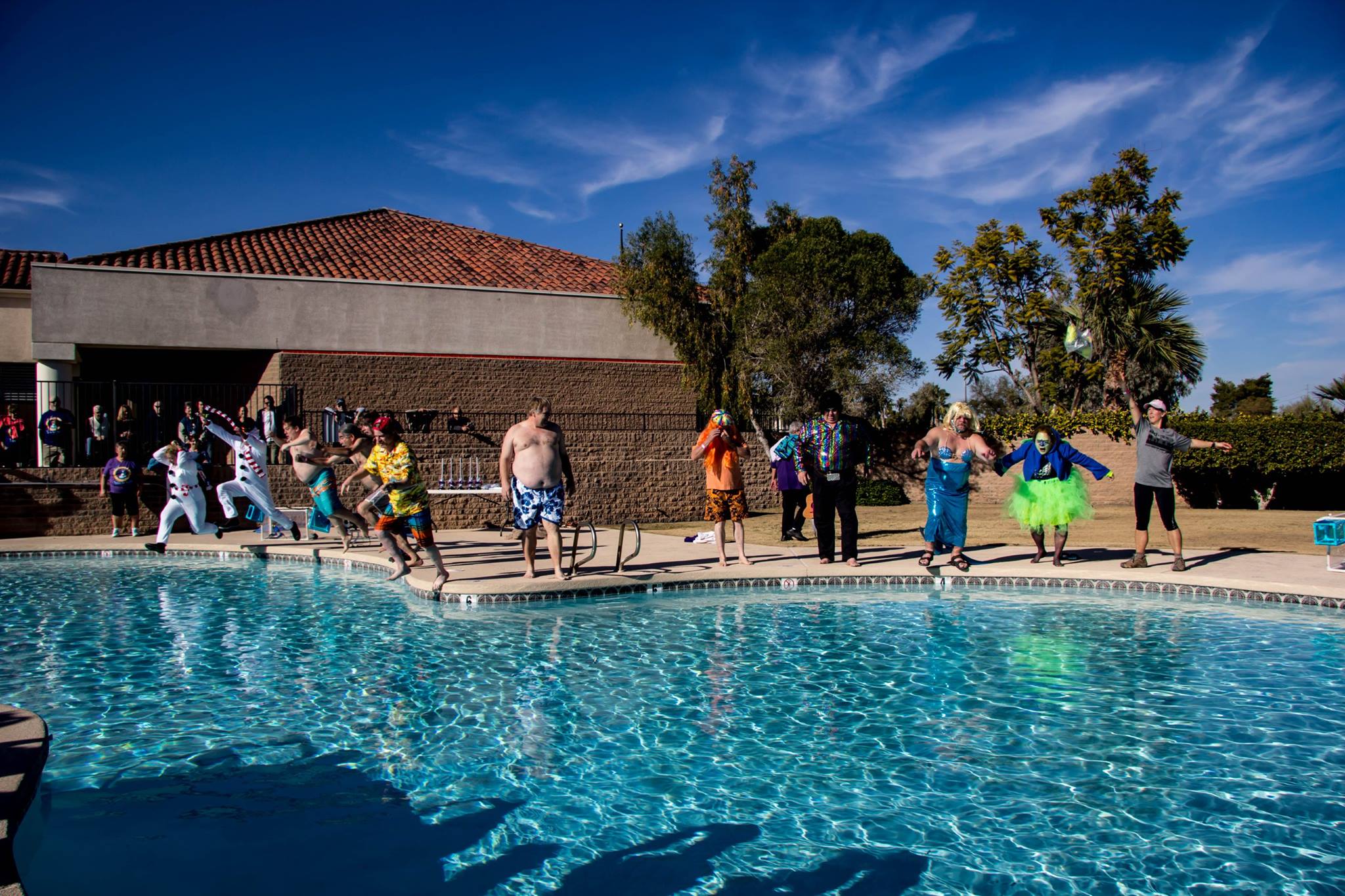 Elks Polar Plunge Group