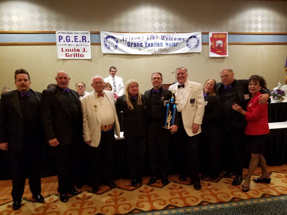 Phoenix Elks 2015-2016 Lodge Officer Ritual State Winning Team
