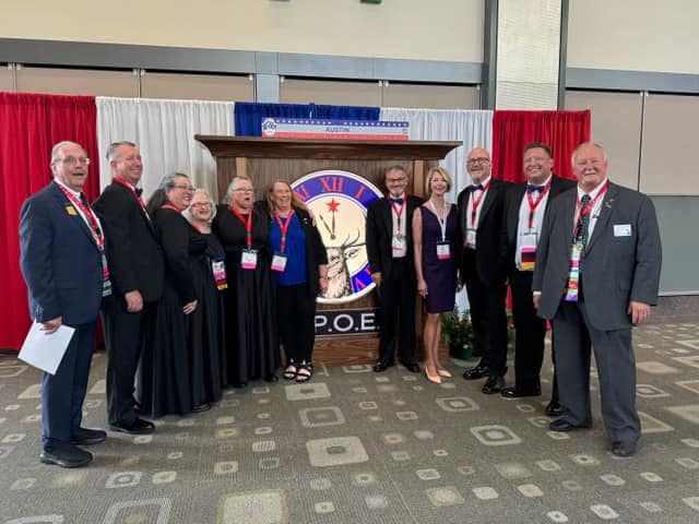 Phoenix Elks 2023-2024 Lodge Officer Ritual State Winning Team