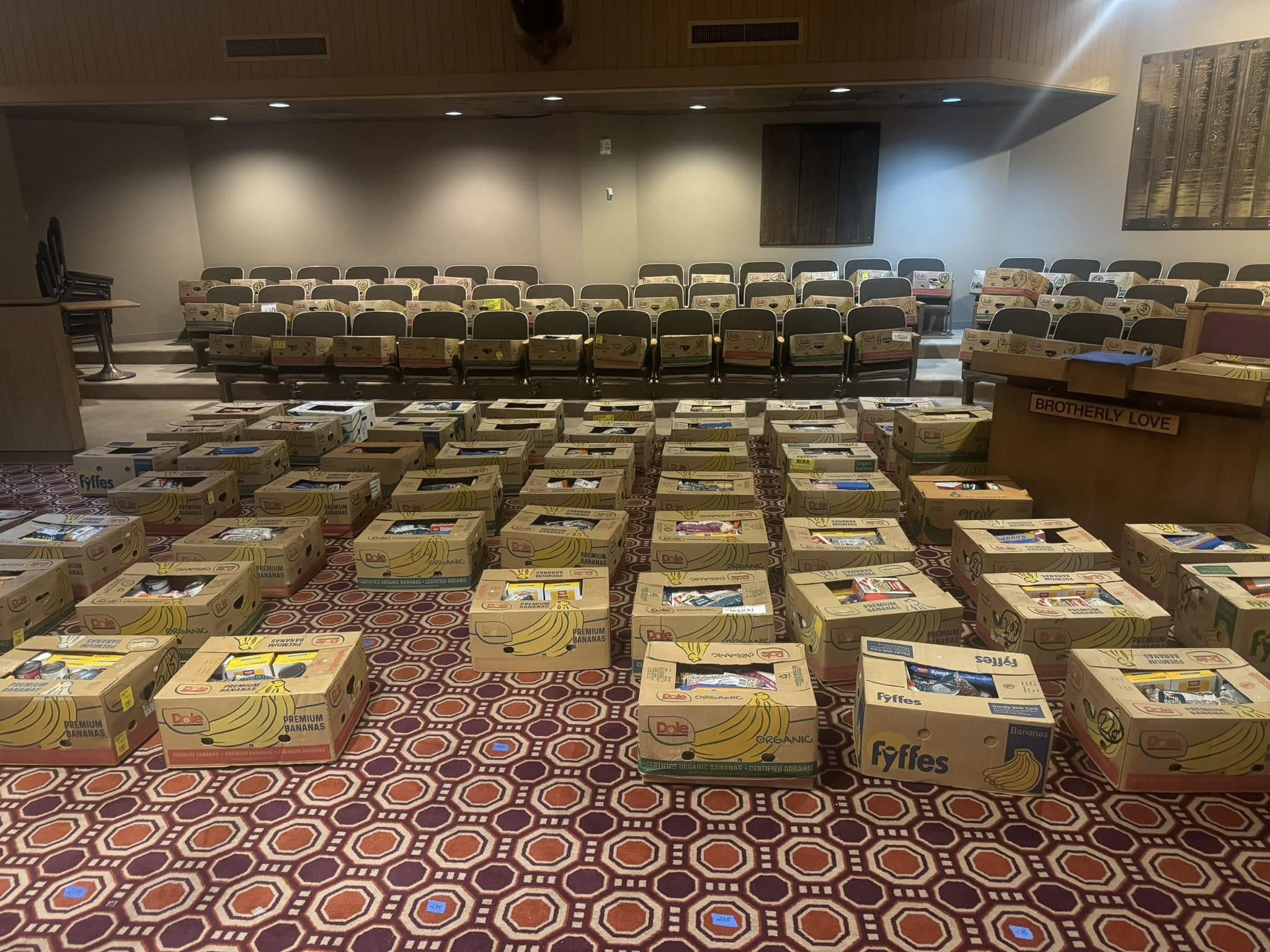 Thanksgiving Basket Donations 1