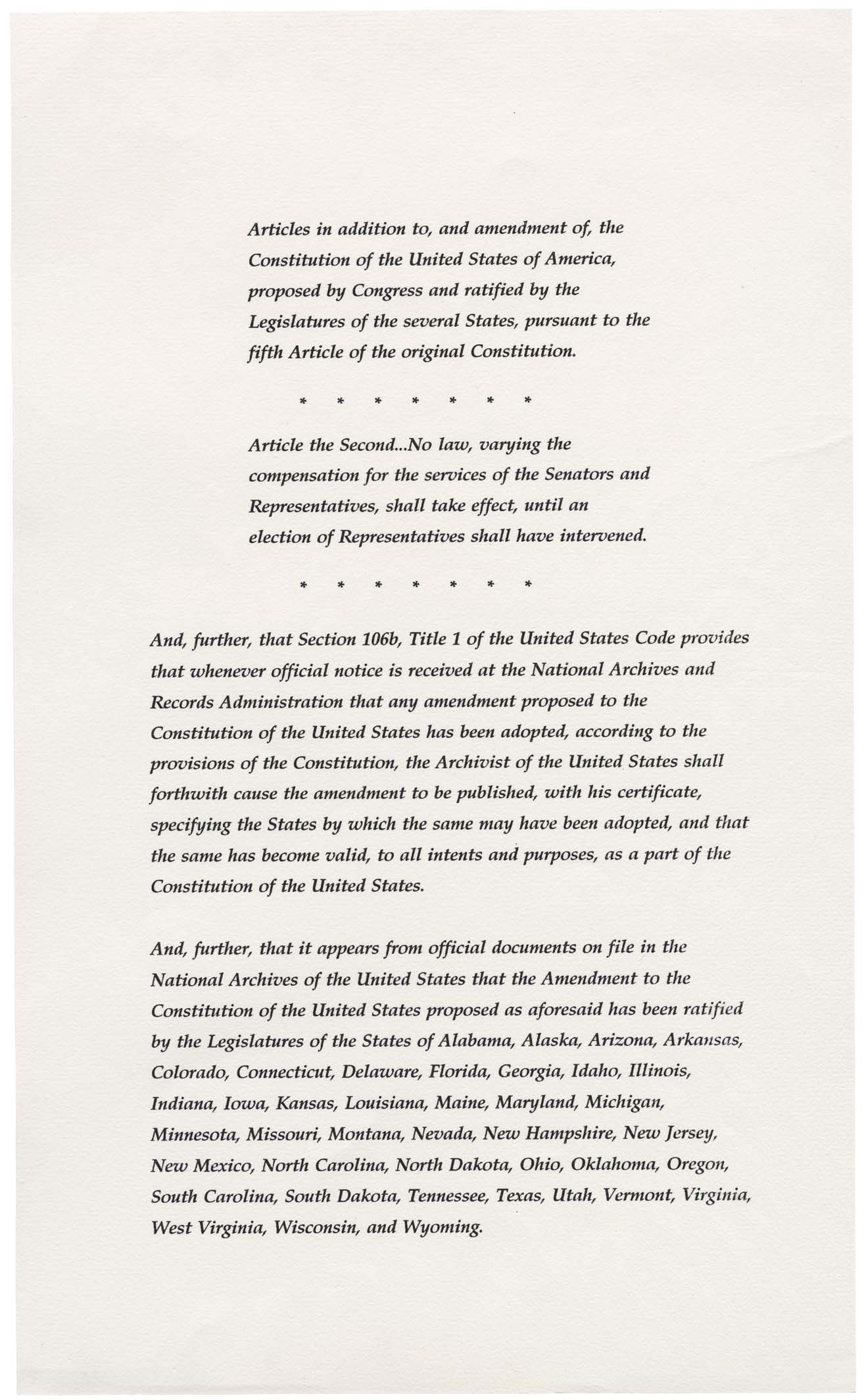 27th Amendment Page 2 of 3