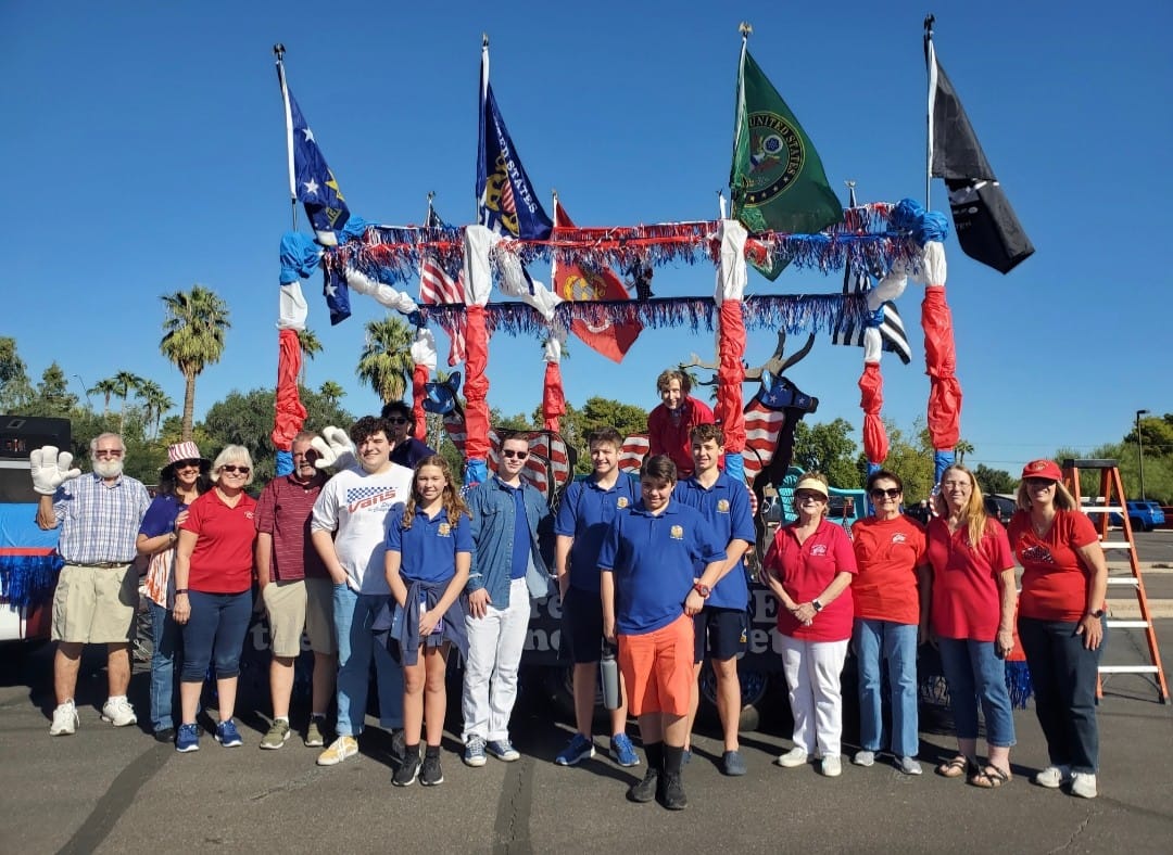 2023 Veterans Day Parade Float